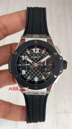 Hublot Big Bang Titanium Ceramic 20th Anniversary 43mm Siyah Super Clone Swiss ETA Saat ZF Factory