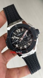 Hublot Big Bang Titanium Ceramic 20th Anniversary 43mm Siyah Super Clone Swiss ETA Saat ZF Factory