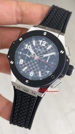 Hublot Big Bang Titanium Ceramic 20th Anniversary 43mm Siyah Super Clone Swiss ETA Saat ZF Factory