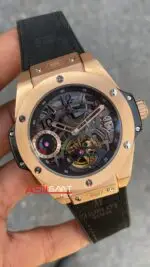 Hublot Big Bang Tourbillon Power Reserve Rose Siyah
