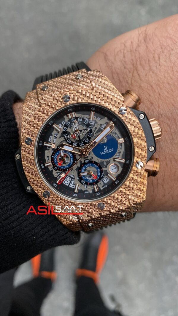 Hublot Big Bang Unico Perpetual Calendar Rose 45 mm 406 MC