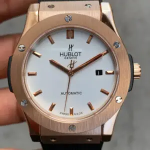 Hublot Classic Fushion Vendome Rose Kadran Beyaz