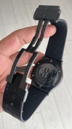 Hublot Classic Fusion Vendome Siyah 42mm PVD Black Rosegold Replika Saat