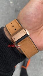 Hublot Unico Big Bang King 441 OX Rose 45 mm Kahverengi Kordon