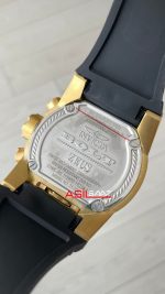 Invicta Magnum Zeus Bolt Reserve Siyah 25607 Gold 52mm Replika Saat