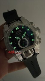 Invicta Magnum Zeus Bolt Reserve Siyah 25607 Silver 52mm Replika Saat