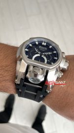 Invicta Magnum Zeus Bolt Reserve Siyah 25607 Silver 52mm Replika Saat