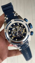 Invicta Zeus Bolt Silver 53mm Mavi Kadran
