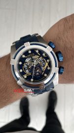 Invicta Zeus Bolt Silver 53mm Mavi Kadran