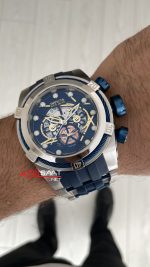 Invicta Zeus Bolt Silver 53mm Mavi Kadran