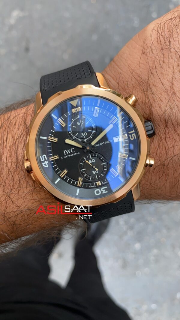 Iwc Aquatimer IW379503 Expedition Charles Darwin Rose Siyah