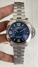 Panerai Luminor Marina PAM01316 Mavi Kadran 44mm Silver Replika Saat