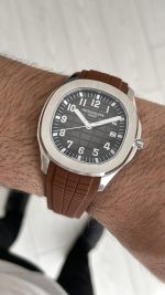 Patek Philippe Aquanaut 5167 Siyah 40mm Replika Saat
