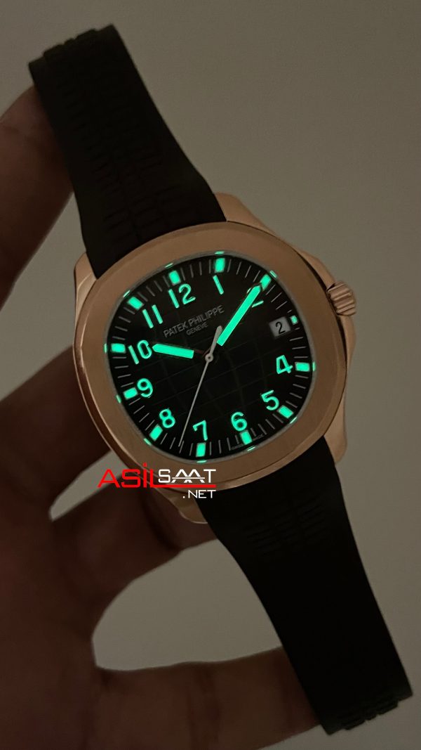 Patek Philippe Aquanaut 5168R Chocolate 40mm Kahverengi Rosegold Swiss ETA Saat GR Factory Patek Philippe Aquanaut 5168R Chocolate 40mm Kahverengi Rosegold Swiss ETA Saat GR Factory
