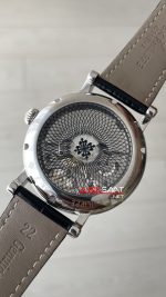 Patek Philippe Geneve Tourbillon Moonphase Skeleton Siyah Kadran 42 mm İskelet Replika Saat