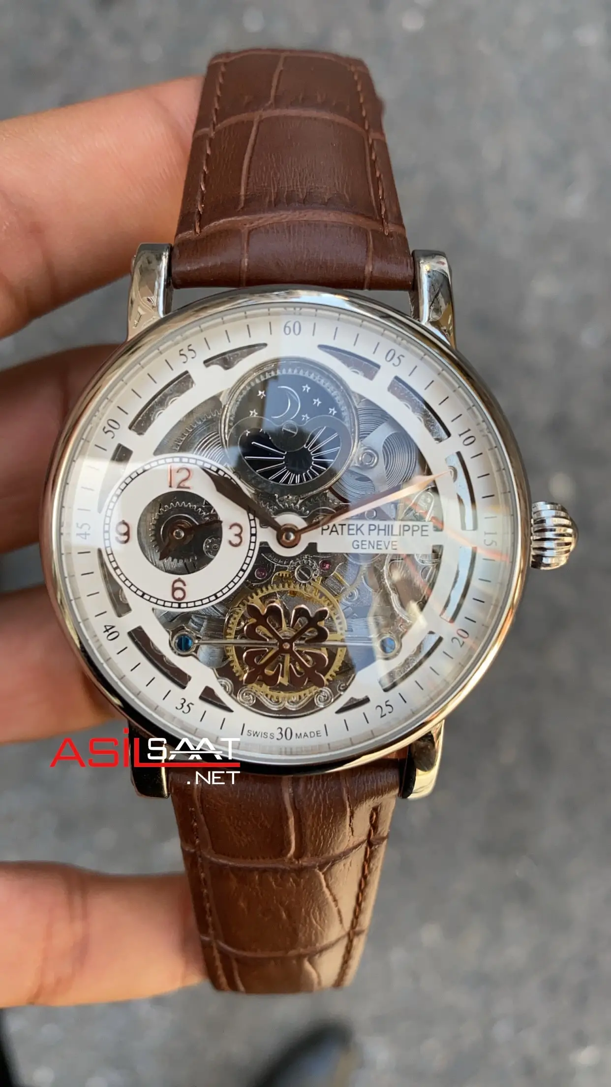 Patek philippe dual time moonphase tourbillon store