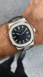 Patek Philippe Nautilus 5711 Siyah Kadran Deri