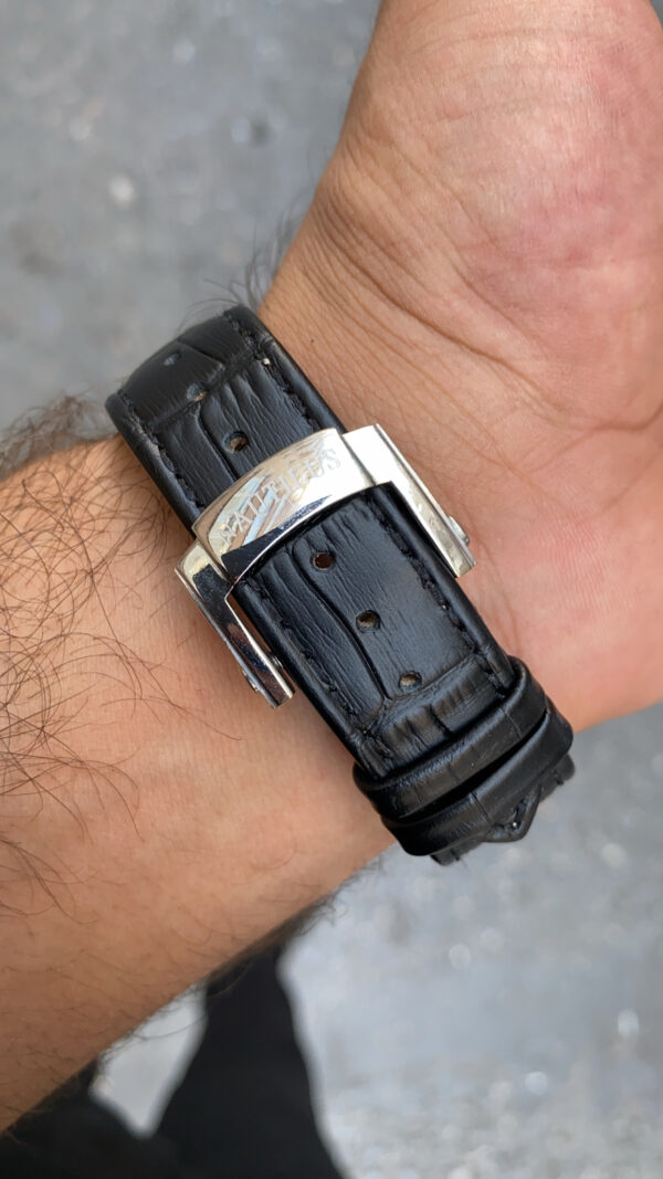 Patek Philippe Nautilus 5711 Siyah Kadran Deri