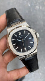 Patek Philippe Nautilus 5711 Siyah Kadran Deri