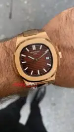 Patek Philippe Nautilus 5711R Chocolate Rose Kahverengi Kadran