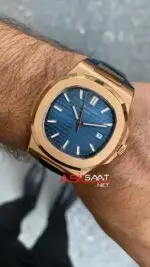 Patek Philippe Nautilus 5711R Rose Mavi Deri