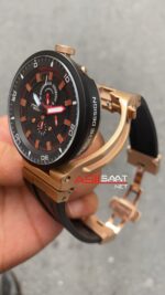 Porsche Design Diver P 6780 Rose Kasa Siyah Bezel
