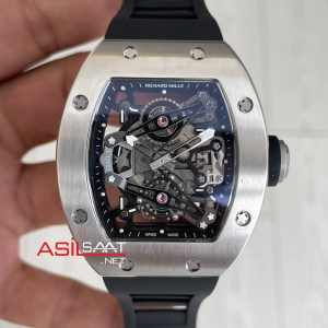 Richard Mille Bubba Watson Magnesium RM 038 Silver Replika Saat