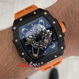 Richard Mille Rafael Nadal RM35-01 Carbon Turuncu Replika Saat