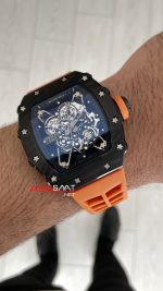 Richard Mille Rafael Nadal RM35-01 Carbon Turuncu Replika Saat