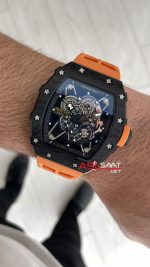 Richard Mille Rafael Nadal RM35-01 Carbon Turuncu Replika Saat
