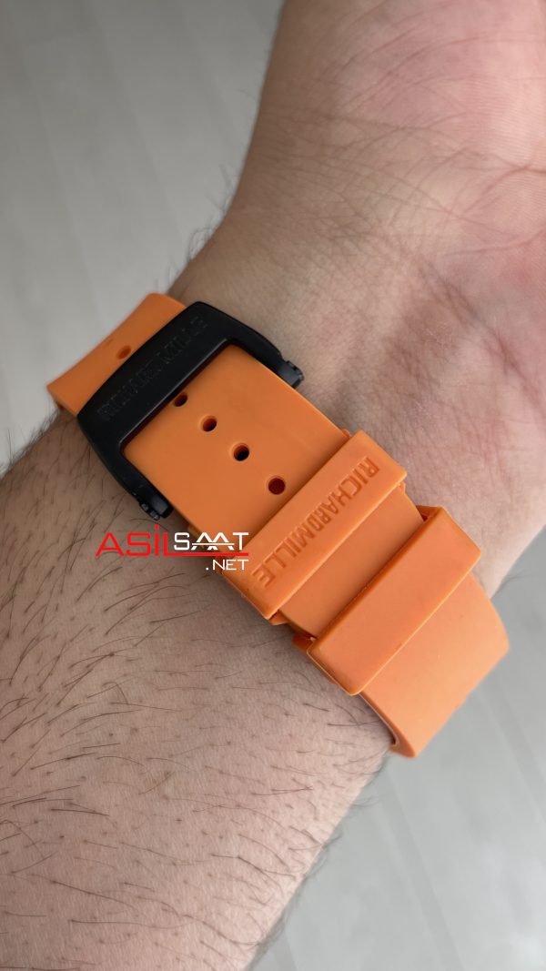 Richard Mille Rafael Nadal RM35-01 Carbon Turuncu Replika Saat Richard Mille Rafael Nadal RM35-01 Carbon Turuncu Replika Saat
