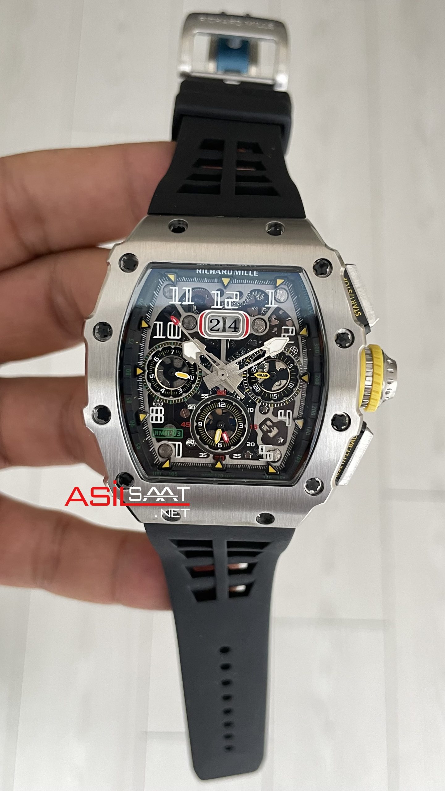 Richard Mille RM011 Titanium Flyback Chronograph 50mm Richard Mille RM011 Titanium Flyback Chronograph 50mm