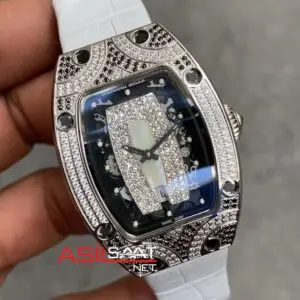 Richard Mille RM07 Taşlı Kadran Beyaz