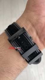 Roger Dubuis Excalibur Spider Pirelli Skeleton Tourbilllon PVD Siyah 48mm Replika Saat