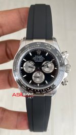 Rolex Cosmograph Daytona Baby Le Mans 126519LN Oysterflex 40mm 4131 Super Clone Swiss Eta Saat QF Factory