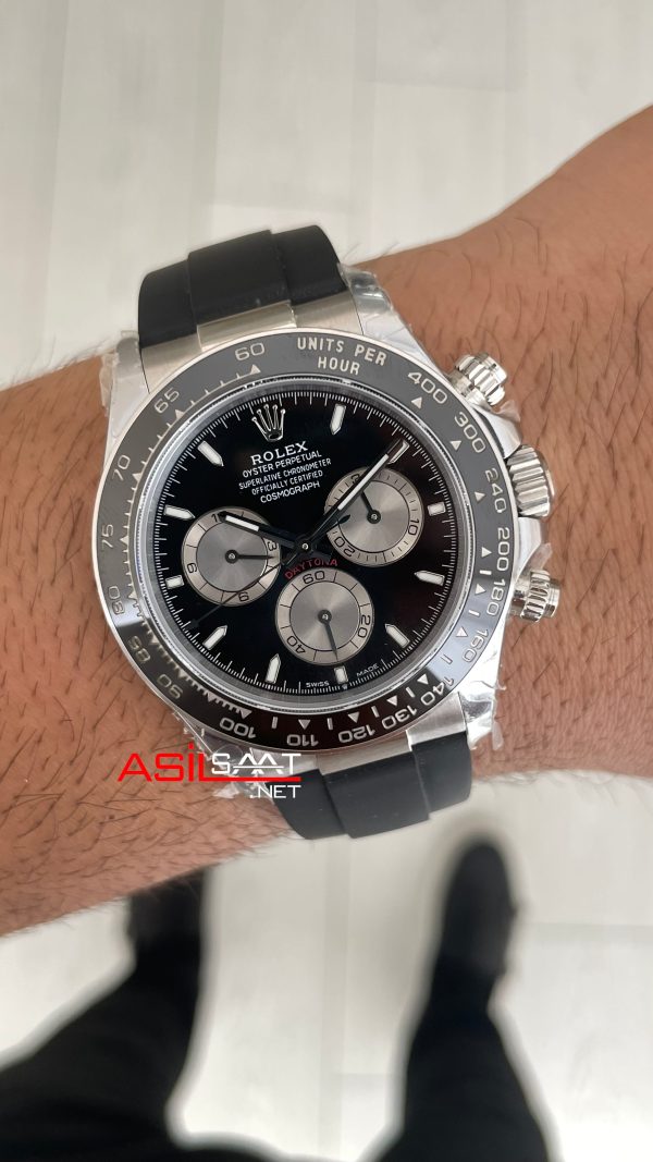 Rolex Cosmograph Daytona Baby Le Mans 126519LN Oysterflex 40mm 4131 Super Clone Swiss Eta Saat QF Factory