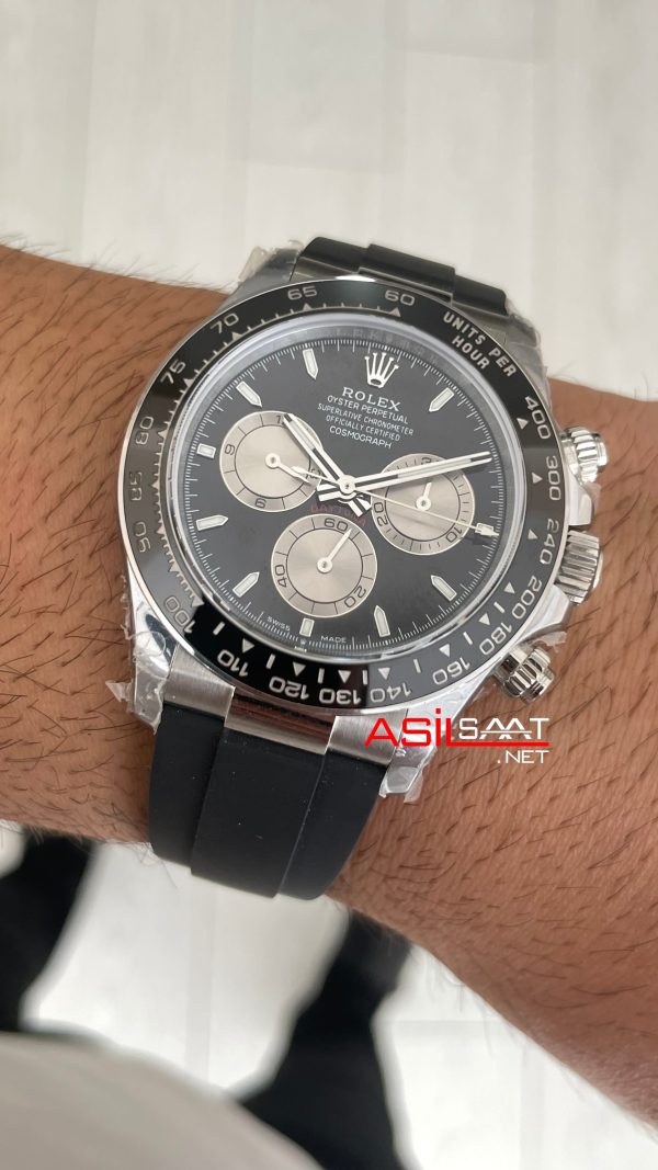 Rolex Cosmograph Daytona Baby Le Mans 126519LN Oysterflex 40mm 4131 Super Clone Swiss Eta Saat QF Factory