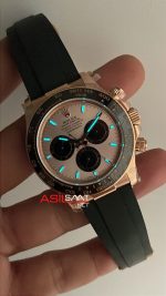 Rolex Cosmograph Daytona Sundust 126515LN Oysterflex 40mm 4131 Super Clone Swiss Eta Saat QF Factory