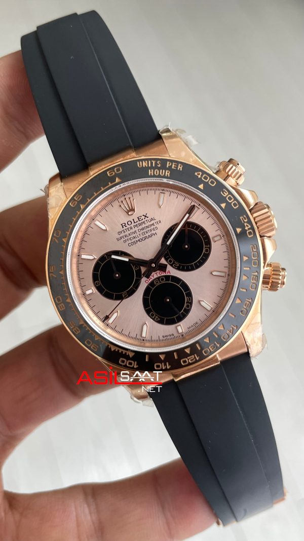 Rolex Cosmograph Daytona Sundust 126515LN Oysterflex 40mm 4131 Super Clone Swiss Eta Saat QF Factory Rolex Cosmograph Daytona Sundust 126515LN Oysterflex 40mm 4131 Super Clone Swiss Eta Saat QF Factory