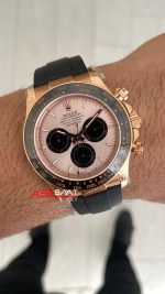 Rolex Cosmograph Daytona Sundust 126515LN Oysterflex 40mm 4131 Super Clone Swiss Eta Saat QF Factory