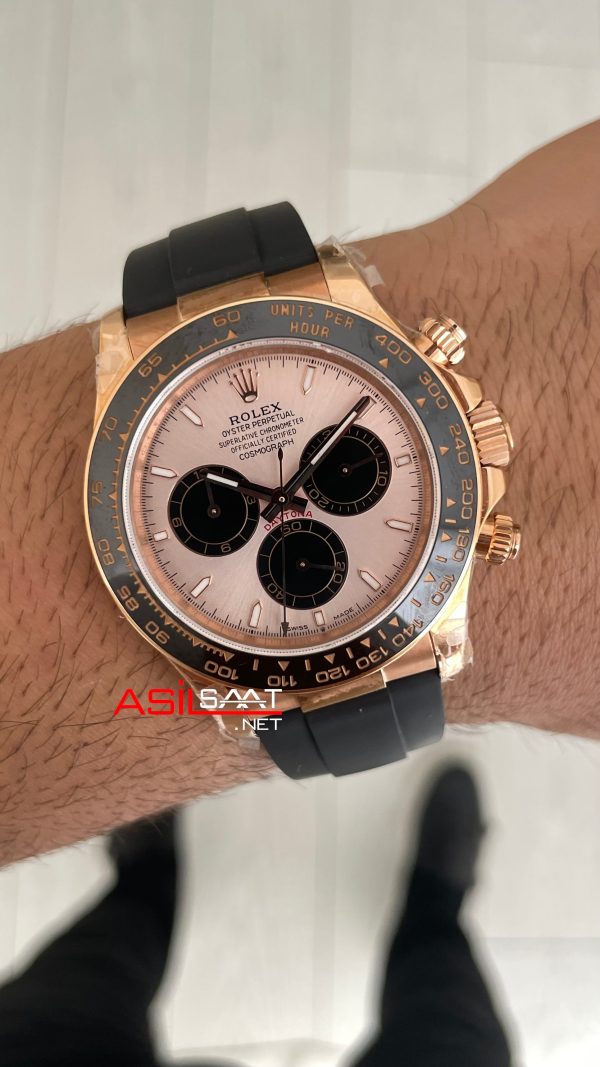 Rolex Cosmograph Daytona Sundust 126515LN Oysterflex 40mm 4131 Super Clone Swiss Eta Saat QF Factory Rolex Cosmograph Daytona Sundust 126515LN Oysterflex 40mm 4131 Super Clone Swiss Eta Saat QF Factory