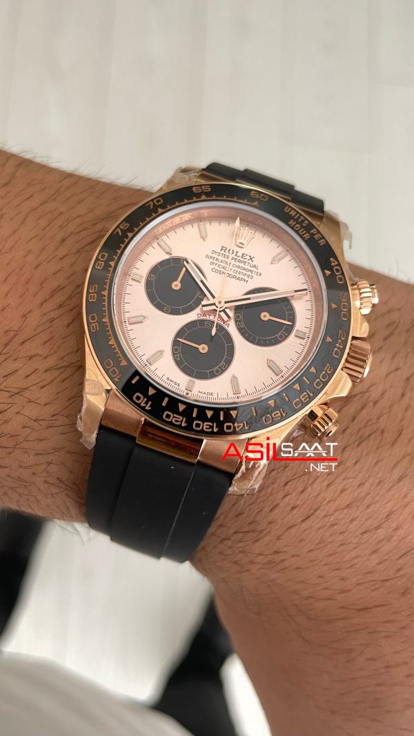 Rolex Cosmograph Daytona Sundust 126515LN Oysterflex 40mm 4131 Super Clone Swiss Eta Saat QF Factory Rolex Cosmograph Daytona Sundust 126515LN Oysterflex 40mm 4131 Super Clone Swiss Eta Saat QF Factory
