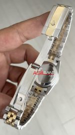 Rolex Datejust Green Romen Dial 278273 Jubilee 31mm Lady Pırlantalı Zeytin Yeşili Kadran Two Tone Gold
