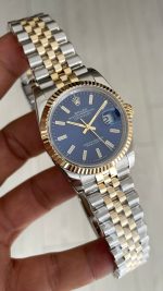 Rolex Datejust Mavi 126233 Jubilee 36mm Lady Two Tone Gold Kadın Saati