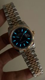 Rolex Datejust Mavi 126233 Jubilee 36mm Lady Two Tone Gold Kadın Saati