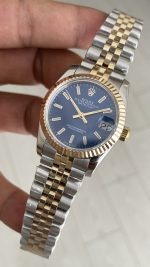 Rolex Datejust Mavi 278273 Jubilee 31mm Lady Two Tone Gold Kadın Saati