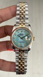 Rolex Datejust Mother of Pearl Diamond 126233 Lady Jubilee 36mm Diamond Two Tone Gold Kadın Saati