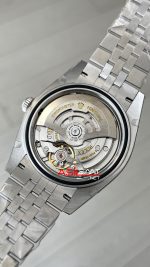Rolex Datejust Siyah Taşlı 126334 Jubilee Black Diamond Dial 41mm Swiss ETA Saat Copy Clean