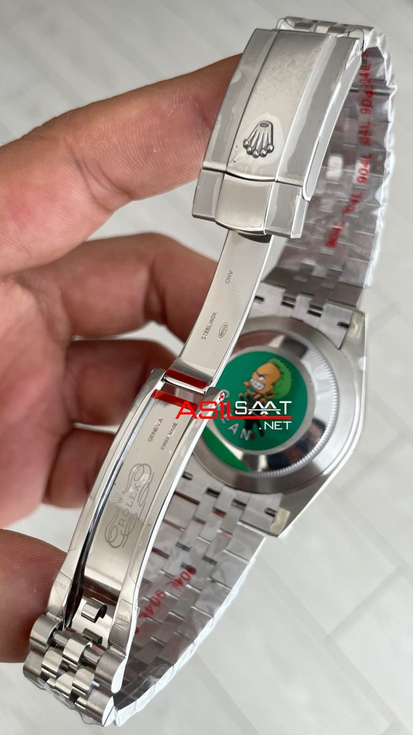 Rolex Datejust Wimbledon 126334 Jubilee 41mm 3235 Swiss ETA Saat Copy Clean Rolex Datejust Wimbledon 126334 Jubilee 41mm 3235 Swiss ETA Saat Copy Clean