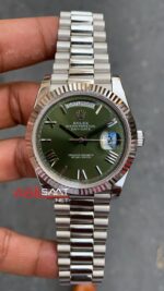 Rolex Day Date Yeşil 228239 Olive Green 40 mm 3235 Eta Swiss